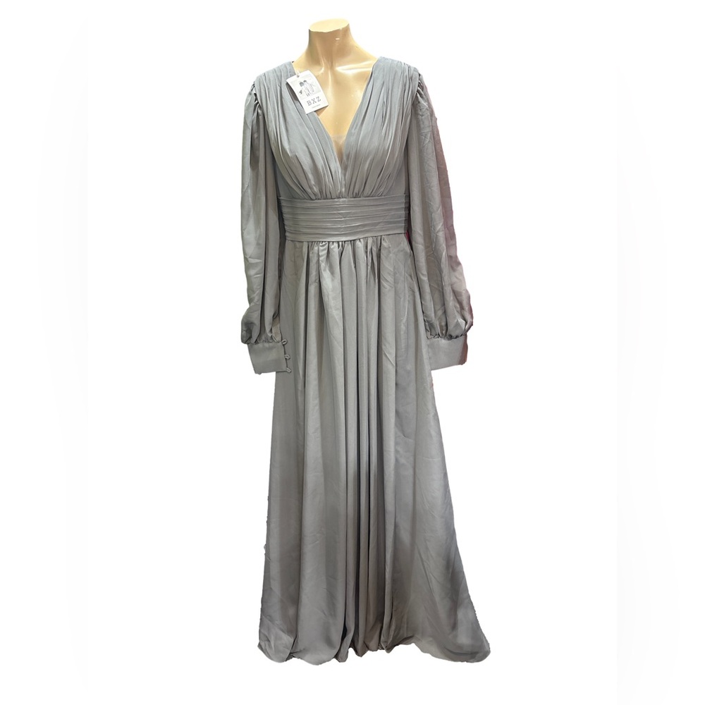 NWT💗BXZ Gray Maxi BEAUTIFUL FIT! Medium